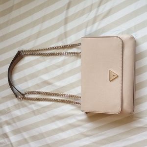 Powder Pink Guess Crossbody Purse